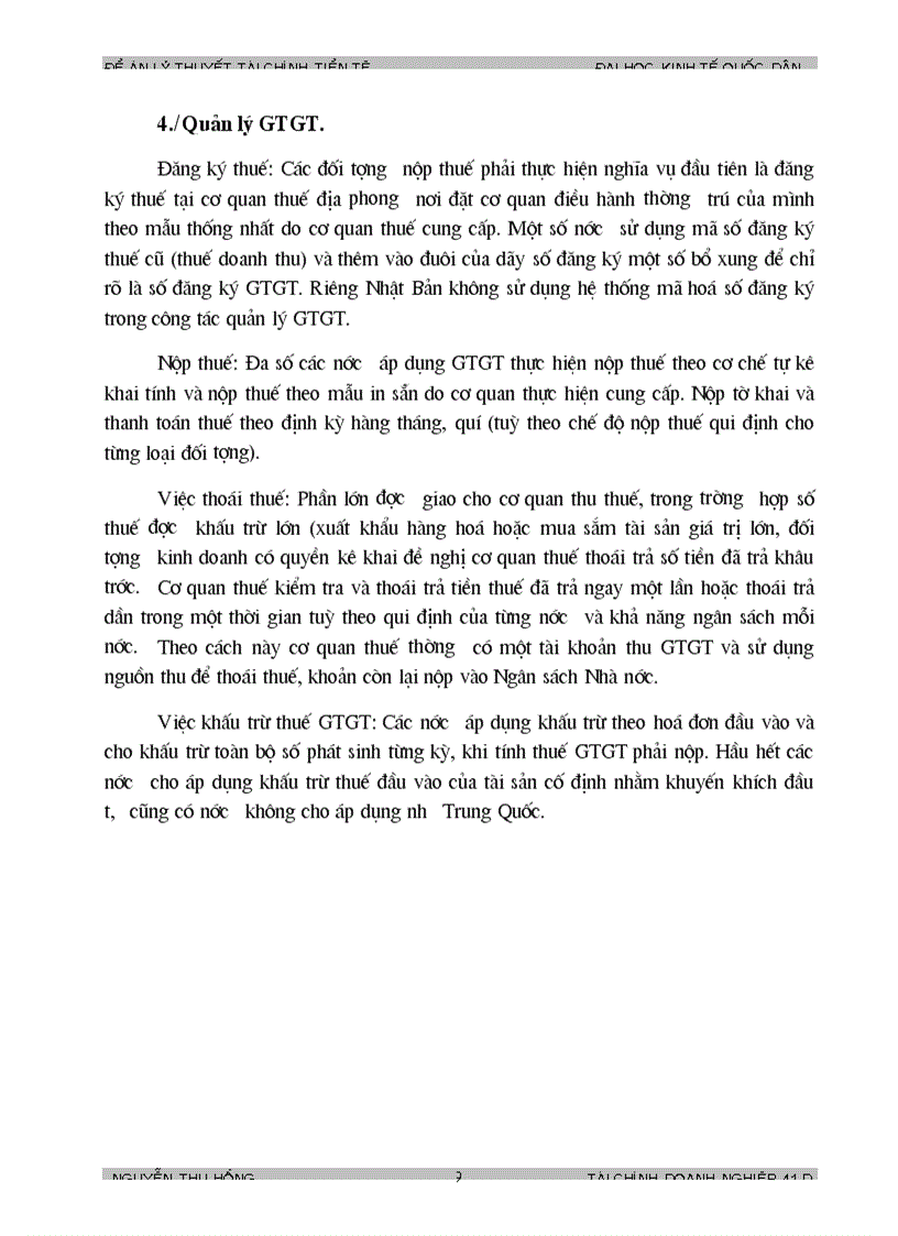 image for page Một số vấn đề về thuế giá trị gia tăng