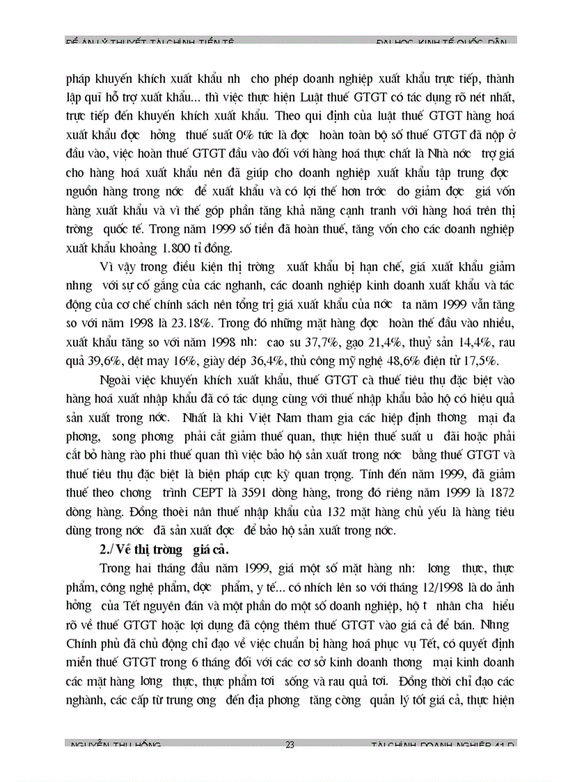 image for page Một số vấn đề về thuế giá trị gia tăng