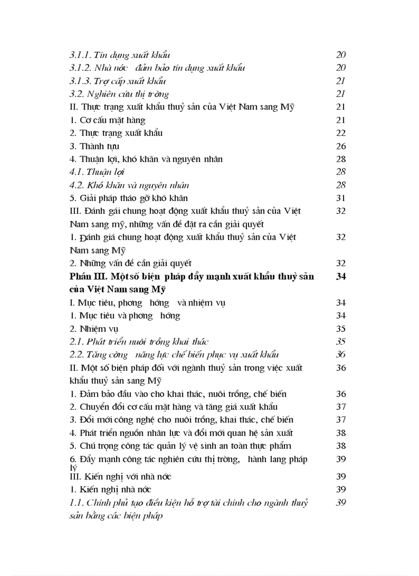 image for page Vấn đề xuất khẩu thuỷ sản của Việt Nam vào Mỹ thực trạng và giải pháp