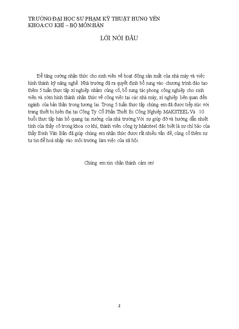 image for page Bài báo cáo thực tập tốt nghiệp ngành Hàn