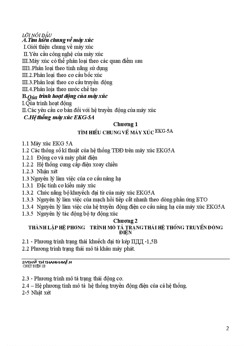 image for page Hệ thống điều khiển tự động của máy xúc