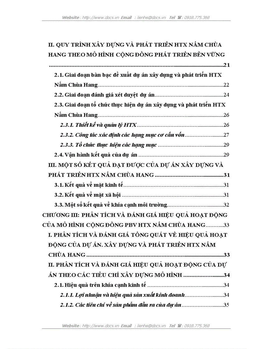 image for page Xây dựng mô hình cộng đồng phát triển bền vững theo phương pháp tiếp cận từ dưới lên trường hợp hợp tác xã Nấm Chùa Hang Đồng Hỷ Thái Nguyên
