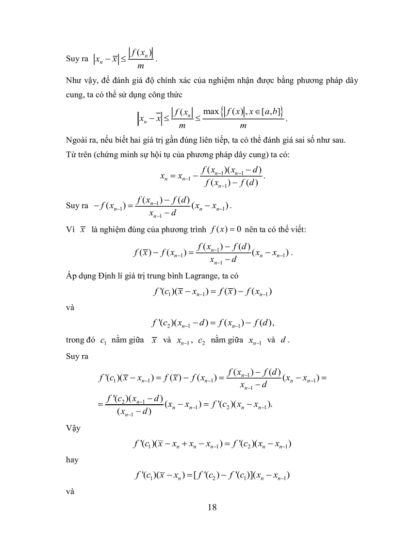 image for page Giải gần đúng phương trình phi tuyến và phương trình vi phân trên máy tính điện tử luận văn thạc sĩ toán học