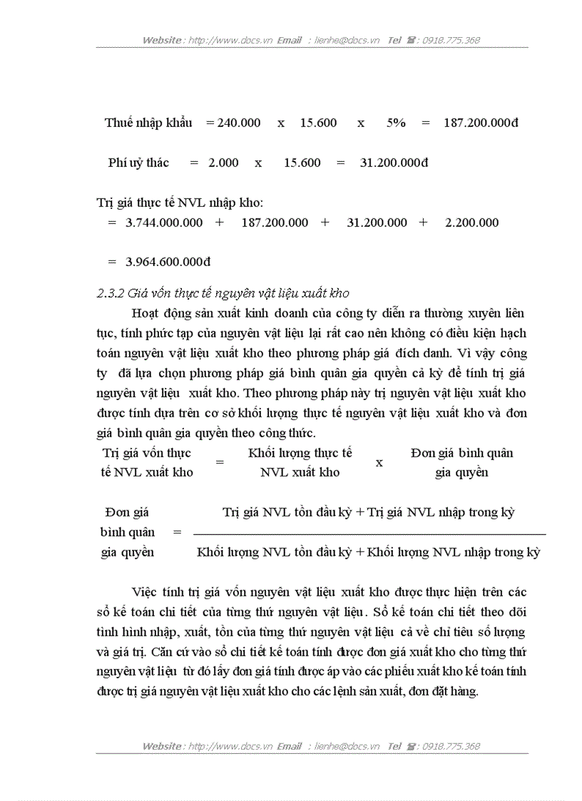 image for page Kế toán Nguyên vật liệu tại Công ty cổ phần giầy Thăng Long