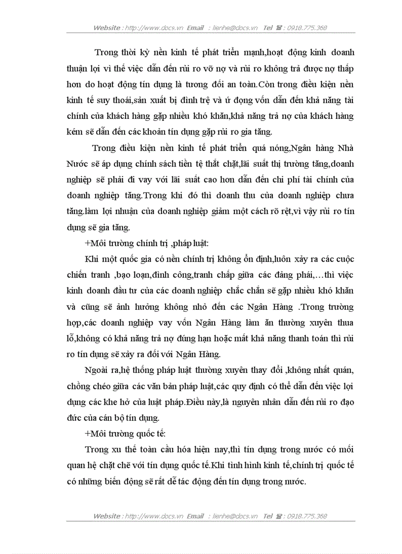 image for page Một số giải pháp phòng ngừa và hạn chế rủi ro tín dụng tại NHNO PTNT chi nhánh Hà Thành