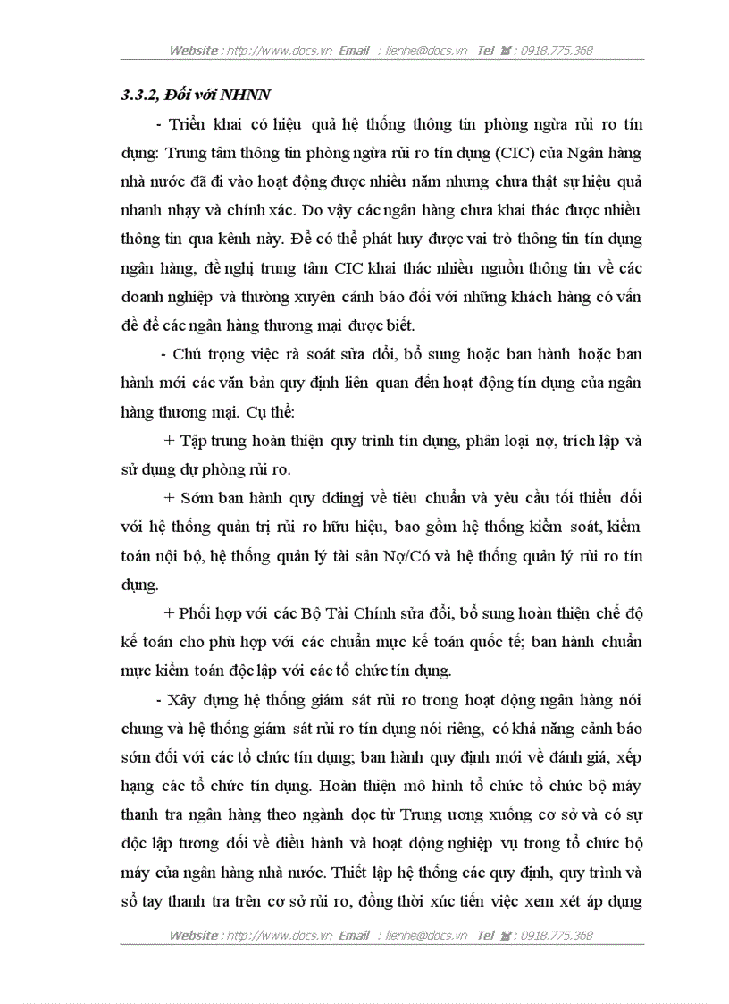 image for page Một số giải pháp phòng ngừa và hạn chế rủi ro tín dụng tại NHNO PTNT chi nhánh Hà Thành