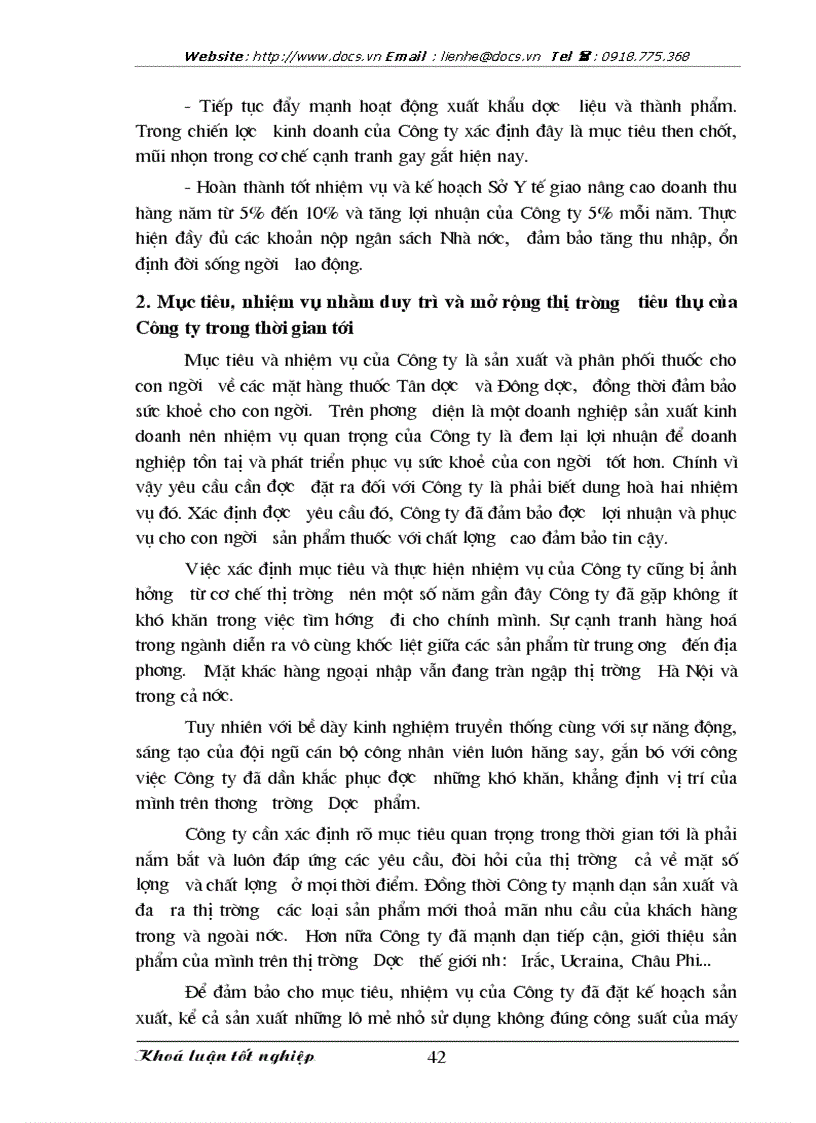 image for page Duy trì và mở rộng thị trường tiêu thụ sản phẩm ở Công ty Cổ phần Dược phẩm Hà Nội