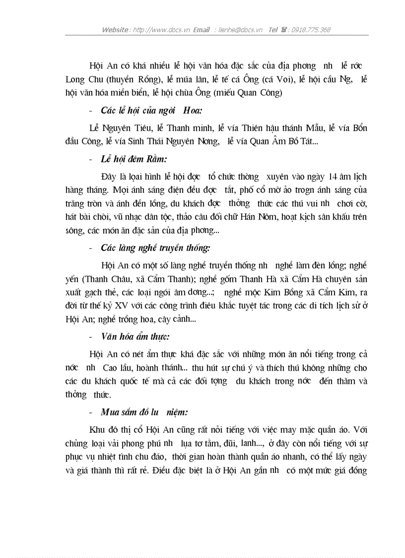 image for page Giải pháp gia tăng tính hấp dẫn du lịch tại hội an theo phương pháp 1 1 gt 2