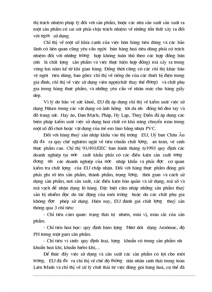 image for page Tự do hóa trong EU và khả năng thâm nhập thị trường EU của hàng hoá Việt Nam