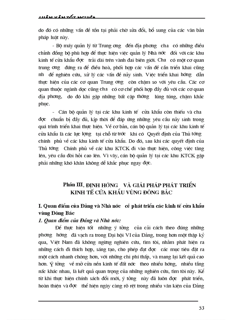 image for page Khu kinh tế cửa khẩu và tác động của nó đối với việc phát triển vùng đông bắc