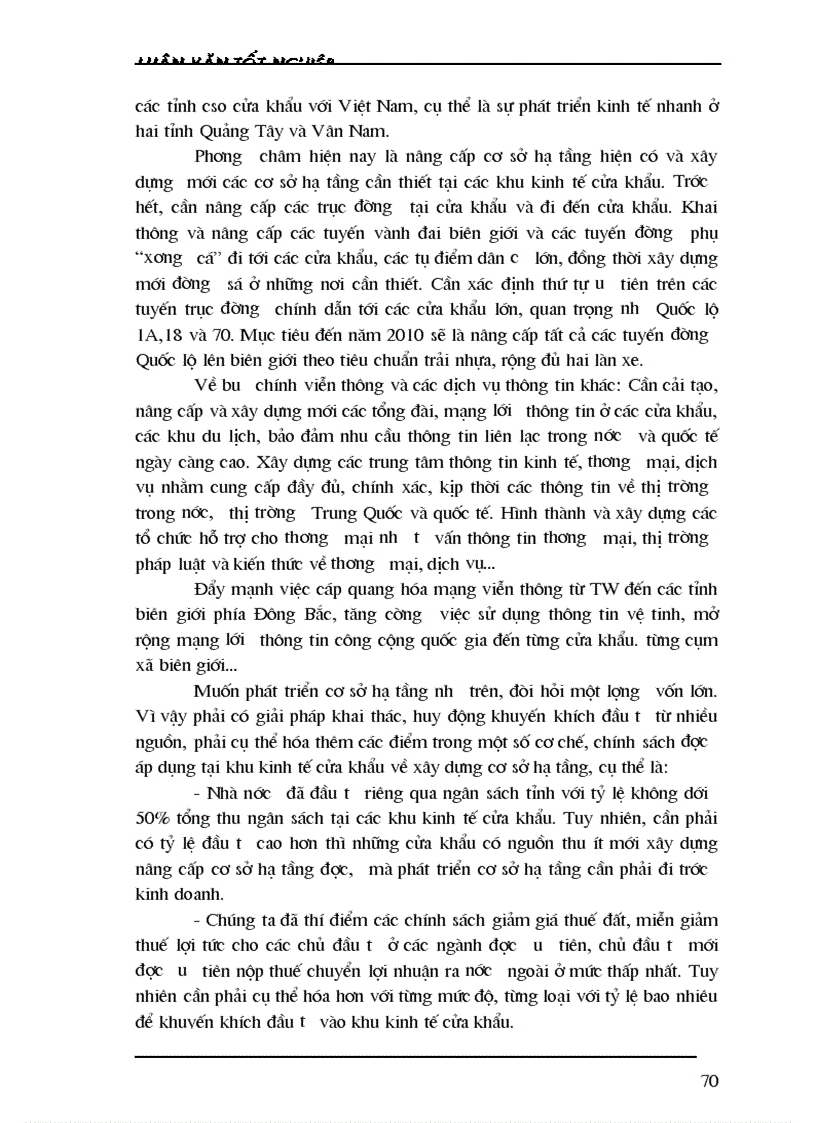 image for page Khu kinh tế cửa khẩu và tác động của nó đối với việc phát triển vùng đông bắc