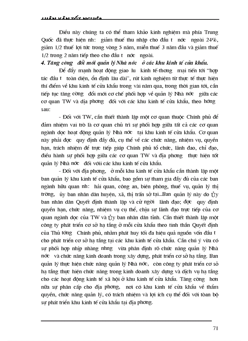 image for page Khu kinh tế cửa khẩu và tác động của nó đối với việc phát triển vùng đông bắc