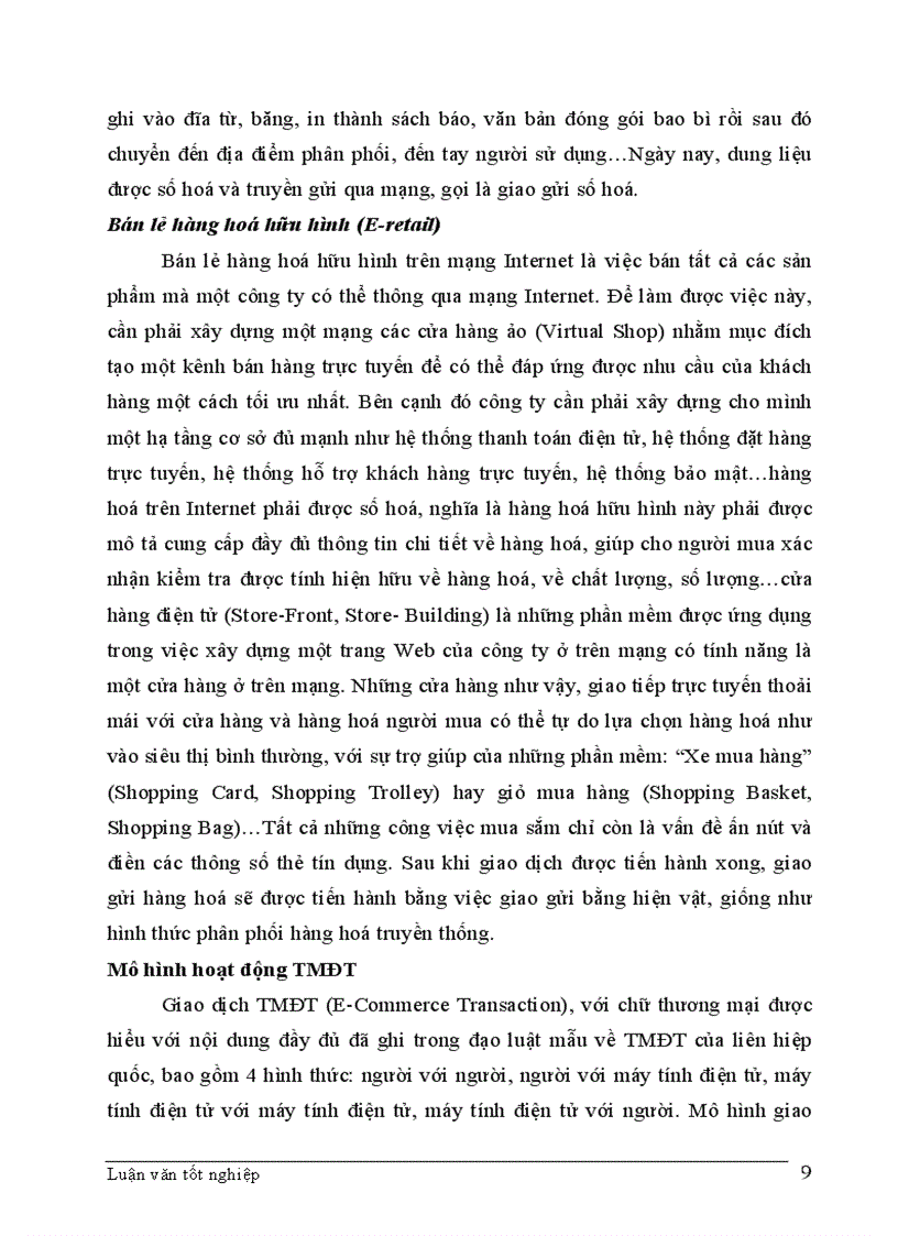image for page Một số giải pháp phát triển hoạt động bán hàng bằng hình thức thương mại điện tử ở Việt Nam
