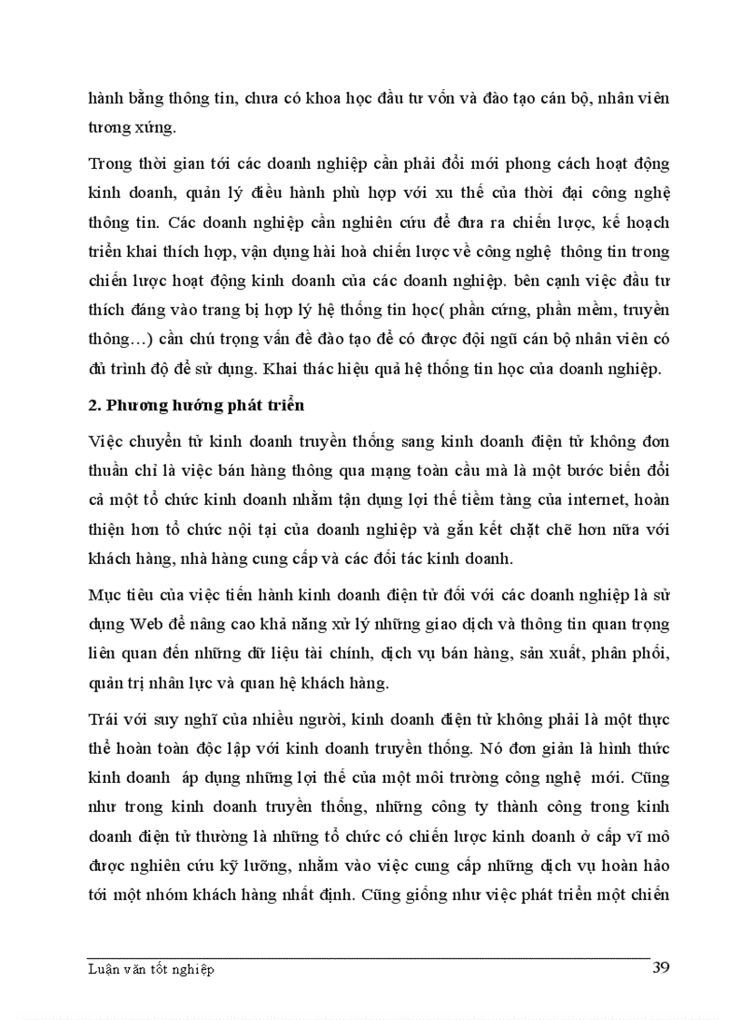 image for page Một số giải pháp phát triển hoạt động bán hàng bằng hình thức thương mại điện tử ở Việt Nam