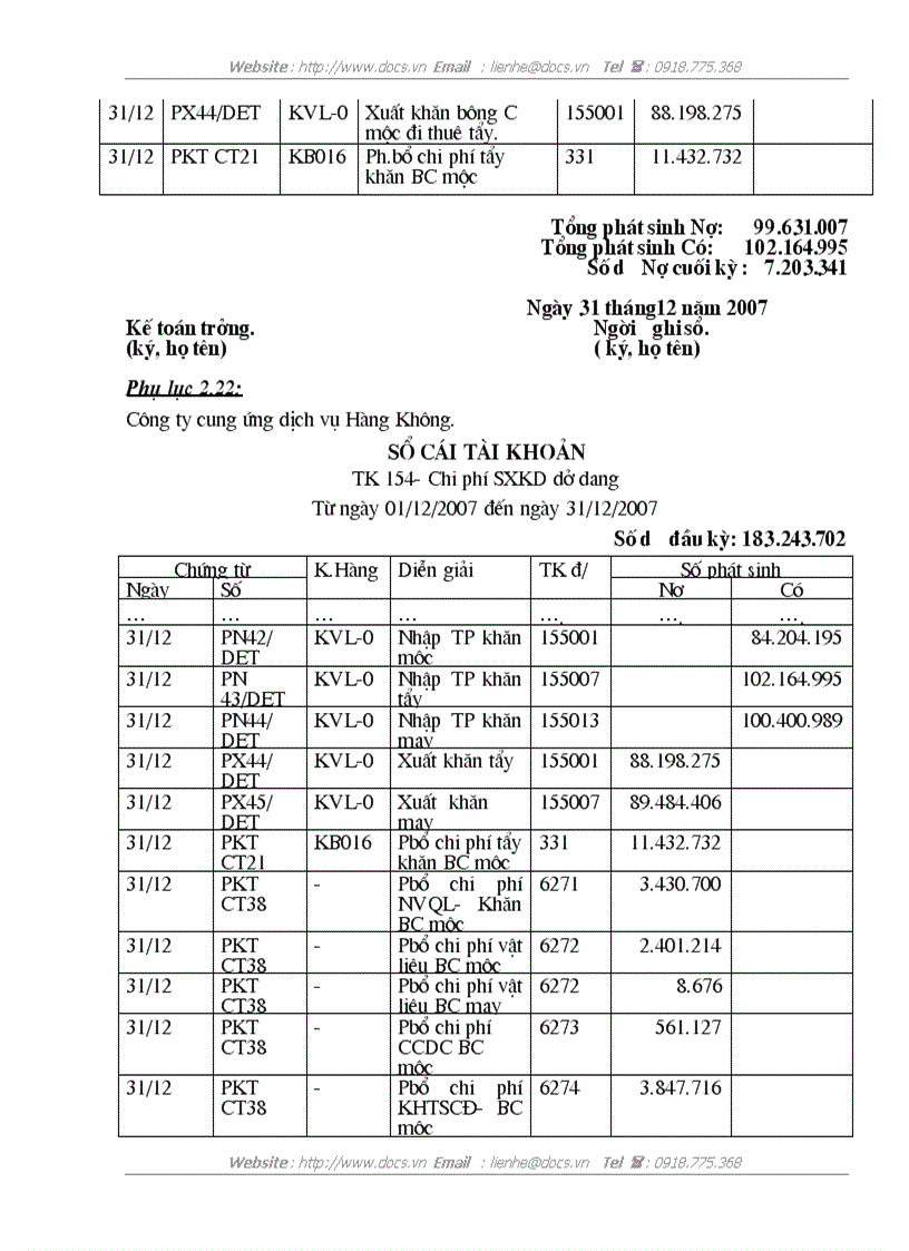 image for page Tổ chức công tác kế toán tập hợp chi phí sản xuất và tính giá thành sản phẩm tại công ty Cổ Phần cung ứng dịch vụ Hàng Không
