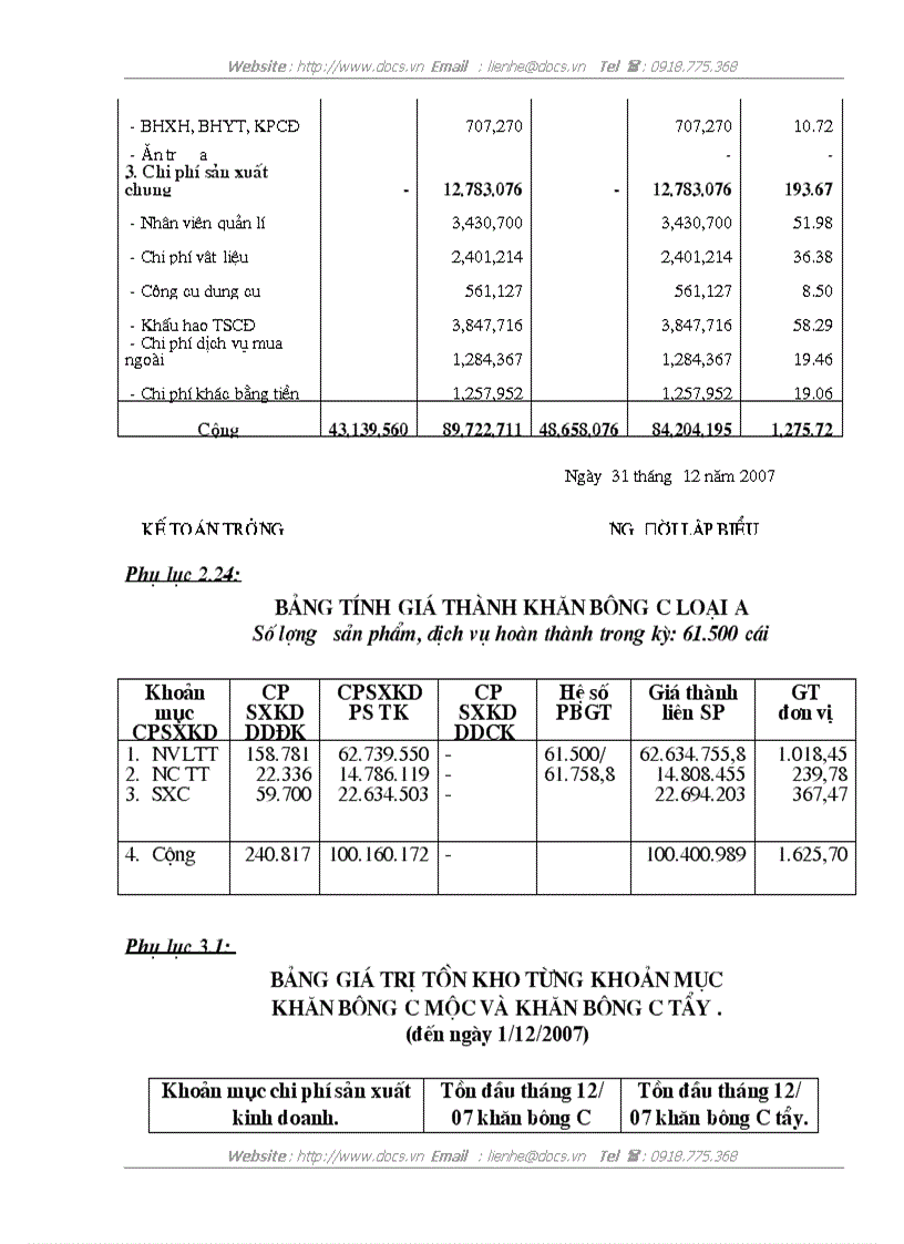 image for page Tổ chức công tác kế toán tập hợp chi phí sản xuất và tính giá thành sản phẩm tại công ty Cổ Phần cung ứng dịch vụ Hàng Không