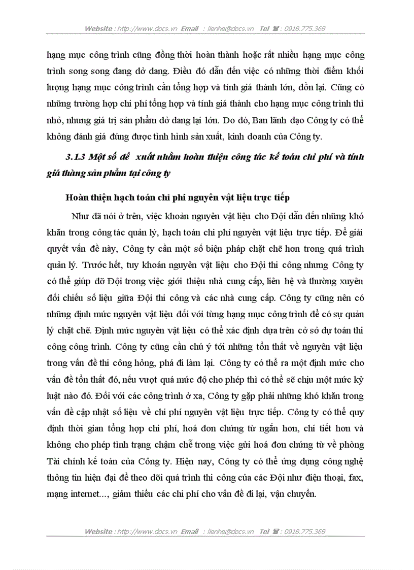 image for page Tổ chức công tác kế toán tập hợp chi phí và tính giá thành sản phẩm tại Công Ty Cổ Phần và Đầu Tư Xây Dựng Số 1 Hà Nội