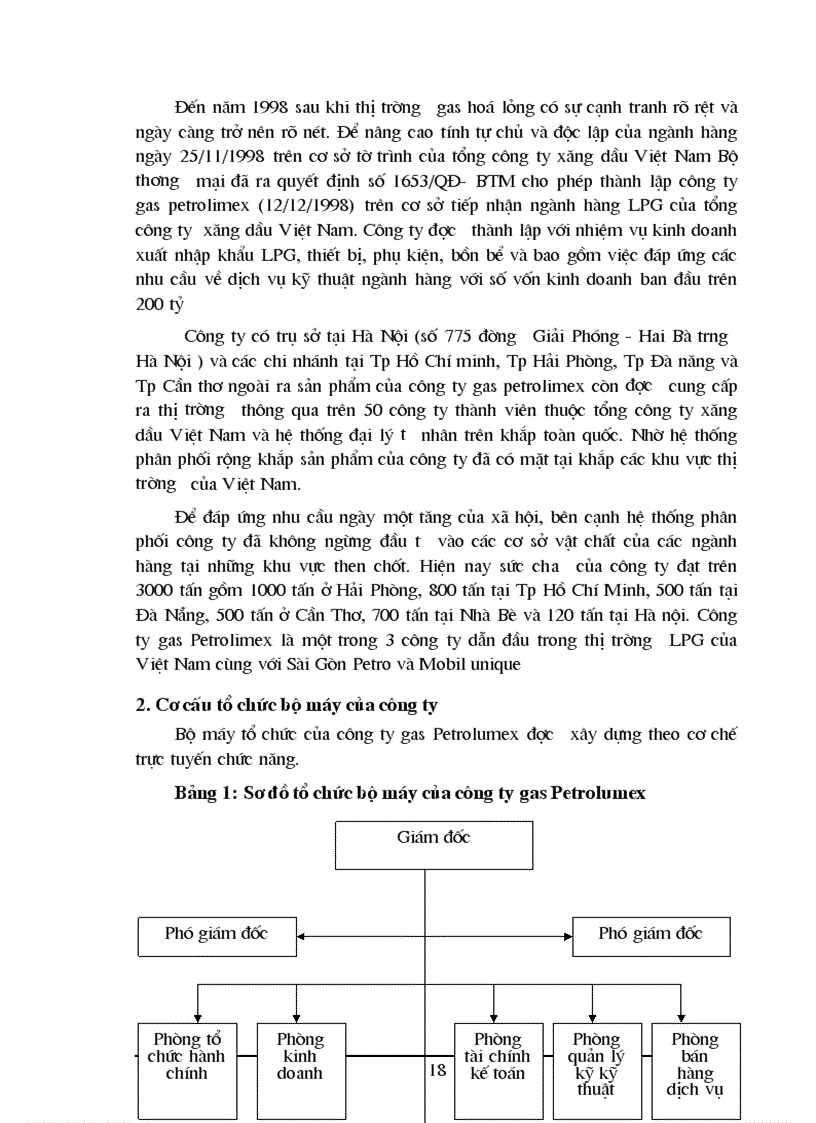 image for page Một số vấn đề về Hoạt động tiêu thụ sản phẩm của công ty Gas Petrolimex