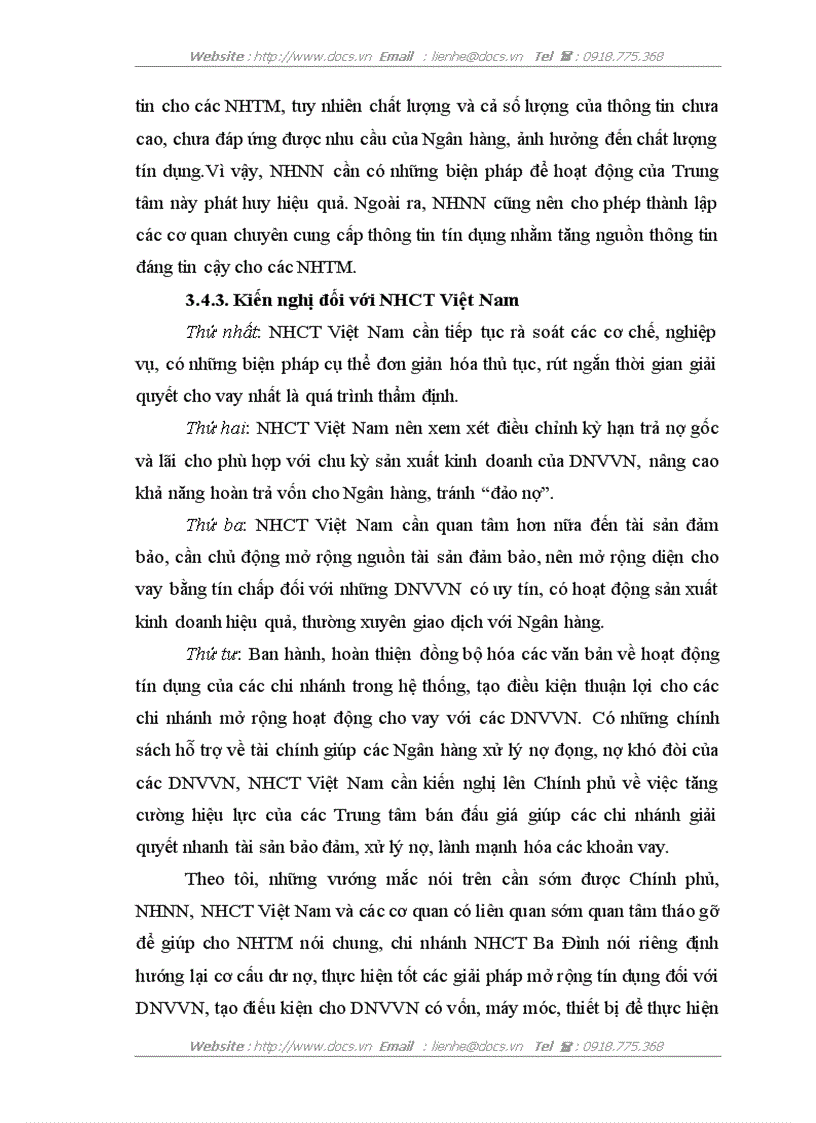 image for page Doanh nghiệp vừa và nhỏ và vấn đề mở rộng tín dụng ngân hàng đối với doanh nghiệp vừa và nhỏ