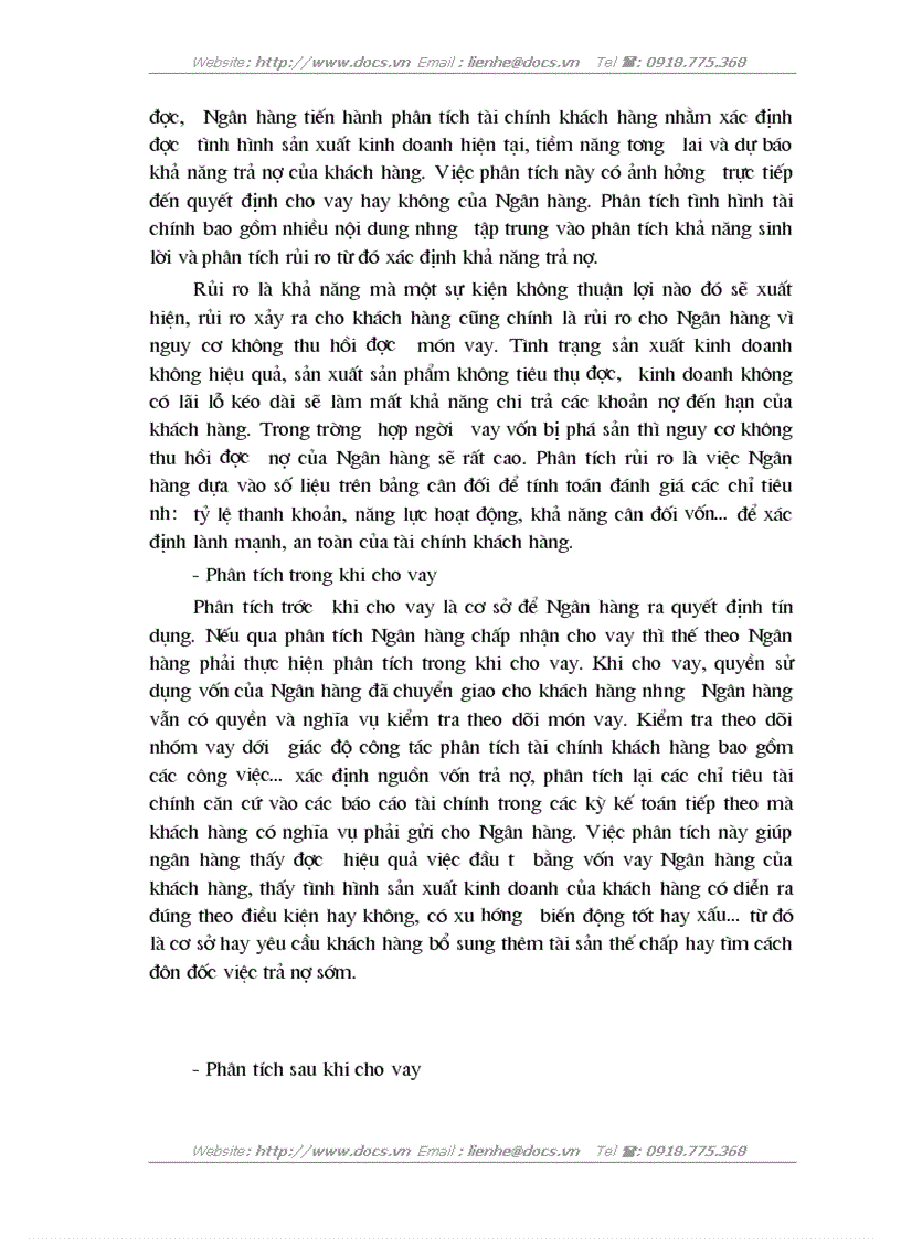 image for page Một số giải pháp nâng cao chất lượng phân tích tài chính đối với khách hàng vay vốn tại Chi nhánh NHNo PTNT Thành phố Ninh Bình