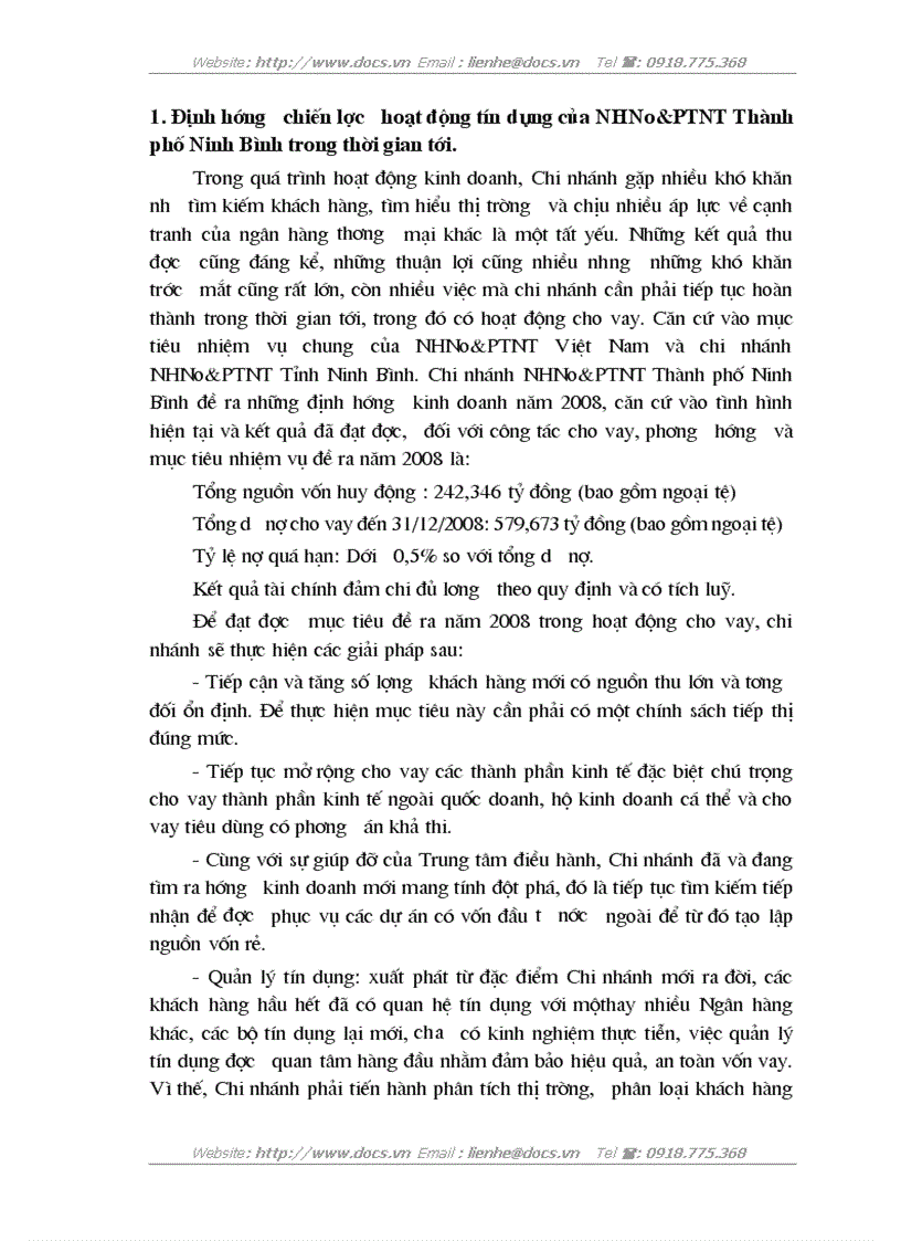 image for page Một số giải pháp nâng cao chất lượng phân tích tài chính đối với khách hàng vay vốn tại Chi nhánh NHNo PTNT Thành phố Ninh Bình