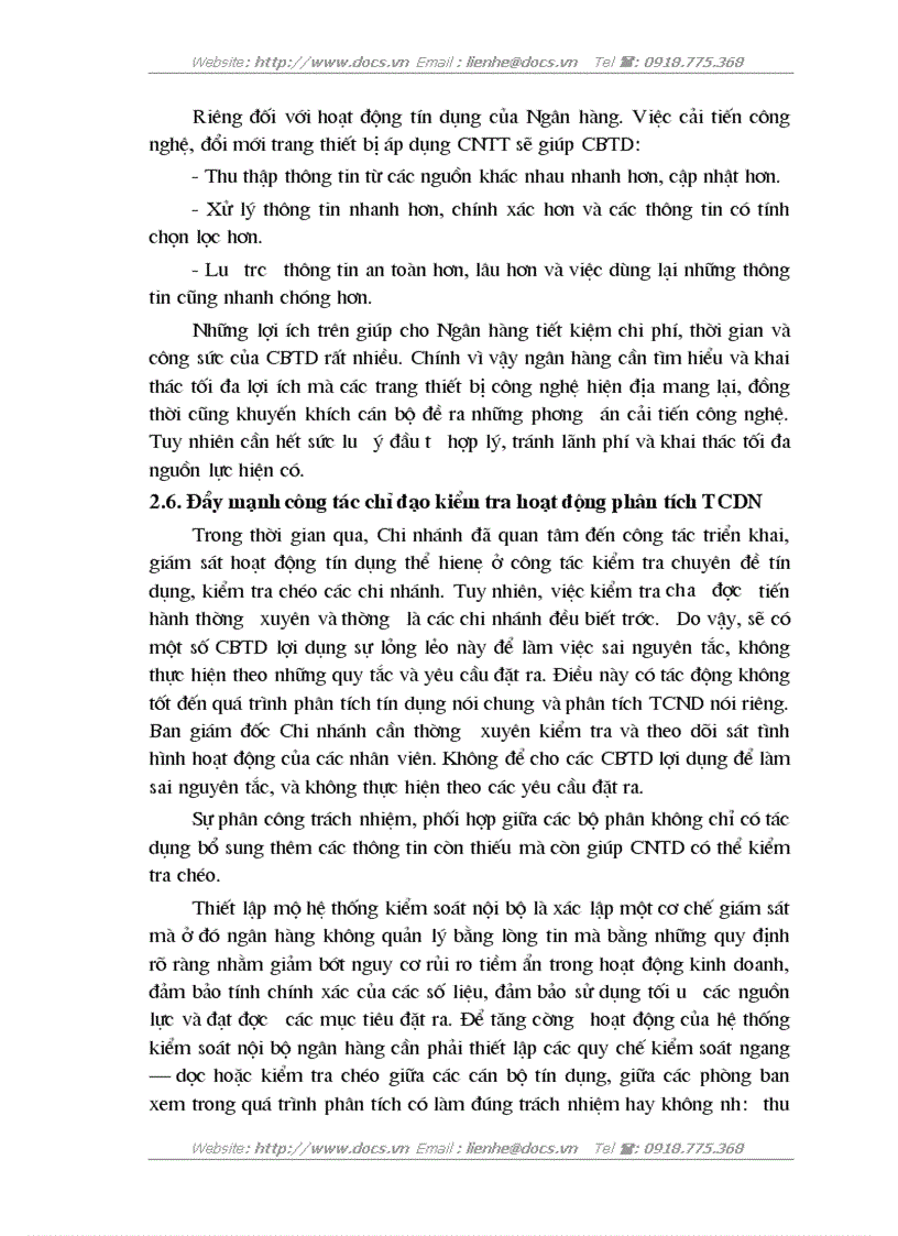 image for page Một số giải pháp nâng cao chất lượng phân tích tài chính đối với khách hàng vay vốn tại Chi nhánh NHNo PTNT Thành phố Ninh Bình