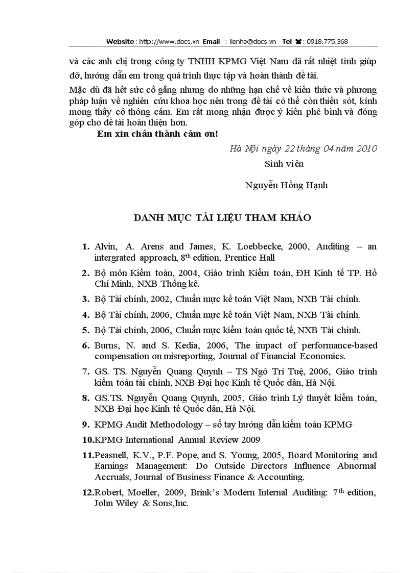 image for page Quy trình đánh giá hệ thống kiểm soát nội bộ trong kiểm toán báo cáo tài chính do công ty TNHH KPMG Việt Nam thực hiện
