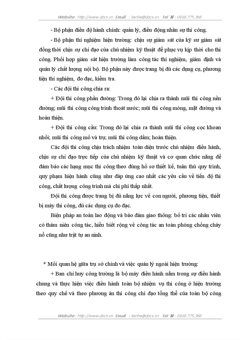 image for page Hoàn thiện công tác dự thầu của Công ty Liên doanh Công trình Giao thông Hữu Nghị