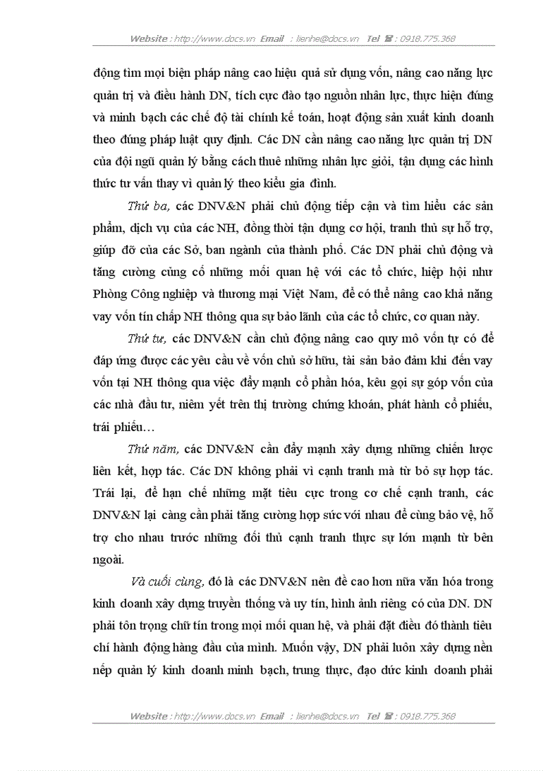 image for page Những vấn đề cơ bản về mở rộng tín dụng ngân hàng đối với doanh nghiệp vừa và nhỏ