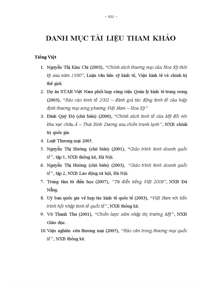 image for page Rào cản thương mại của Mỹ đối với hàng dệt may Việt Nam Thực trạng và giải pháp