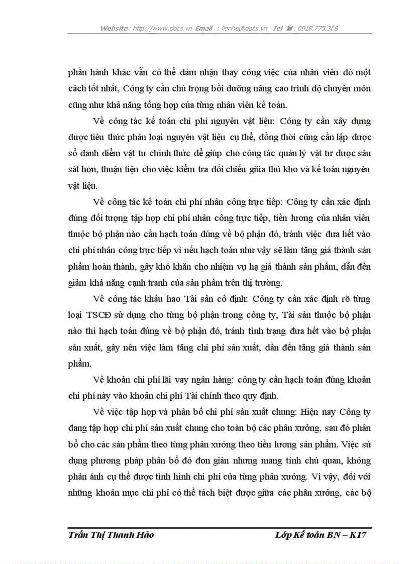 image for page Hoàn thiện công tác kế toán chi phí sản xuất và tính giá thành sản phẩm tại Công ty Cổ phần Tập đoàn Y Dược Bảo Long