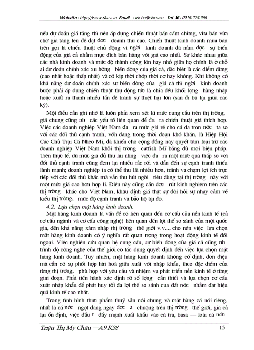 image for page Một số giải pháp tìm kiếm thị trường đầu ra cho cá tra và cá basa việt nam