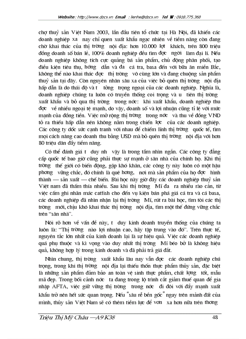 image for page Một số giải pháp tìm kiếm thị trường đầu ra cho cá tra và cá basa việt nam