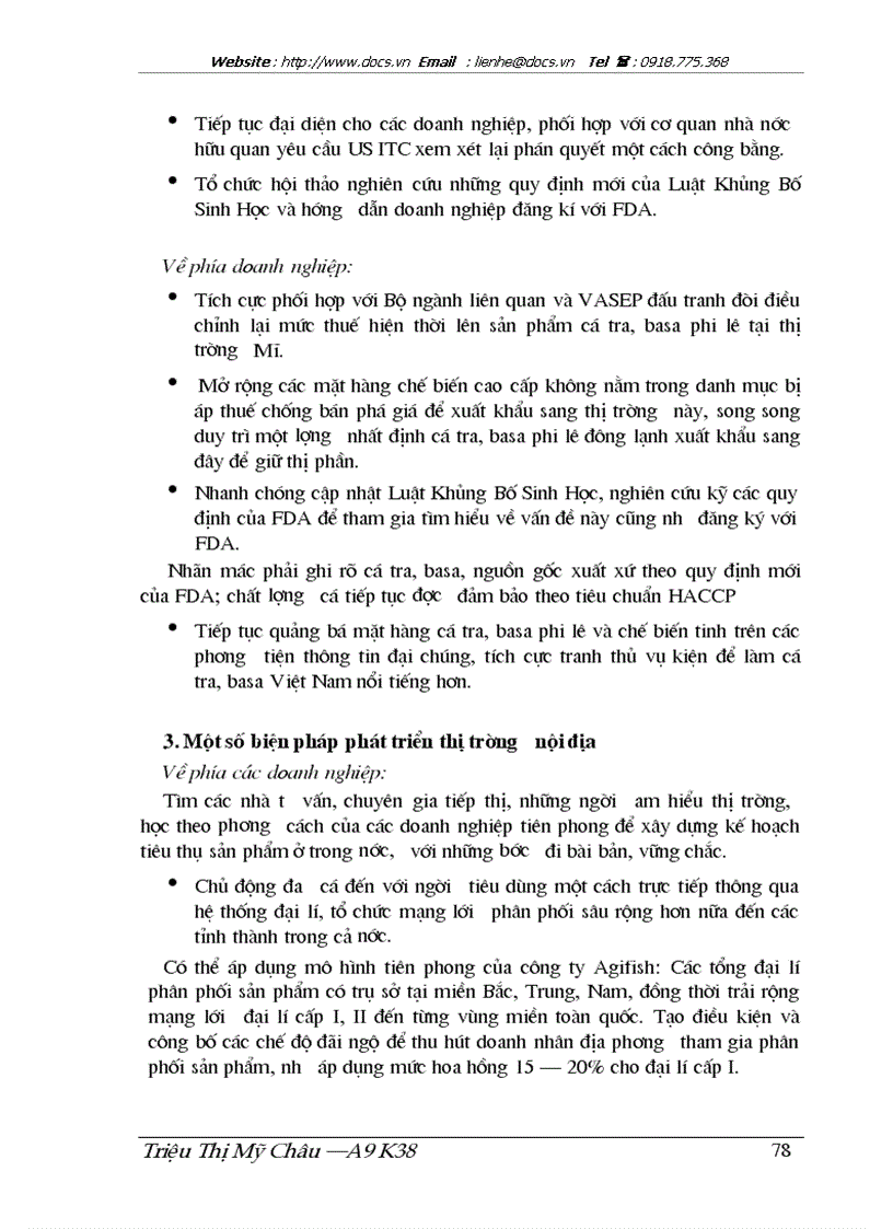 image for page Một số giải pháp tìm kiếm thị trường đầu ra cho cá tra và cá basa việt nam