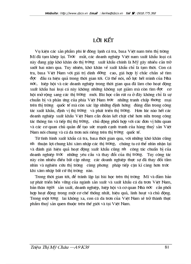 image for page Một số giải pháp tìm kiếm thị trường đầu ra cho cá tra và cá basa việt nam