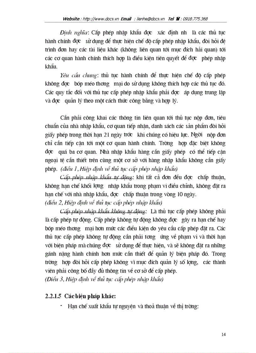 image for page Các biện pháp phi thuế quan và lộ trình cắt giảm của Việt Nam trong quá trình gia nhập Tổ chức Thương mại Thế giới WTO tới năm 2010