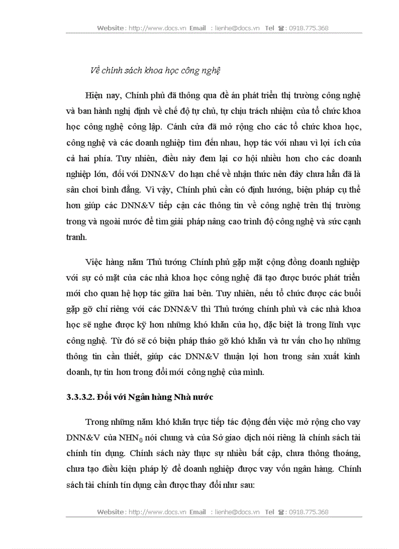 image for page Giải pháp mở rộng tín dụng đối với các doanh nghiệp nhỏ và vừa tại Sở giao dịch Ngân hàng nông nghiệp và phát triển nông thôn Việt Nam