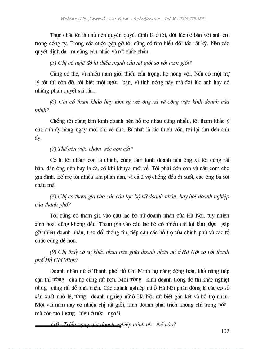 image for page Doanh nhân nữ ở hà nội hiện nay vấn đề và xu hướng phát triển