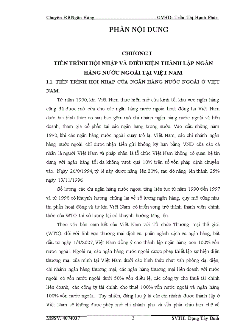 image for page Khái quát sự phát triển của Ngân hàng nước ngoài ở Việt Nam