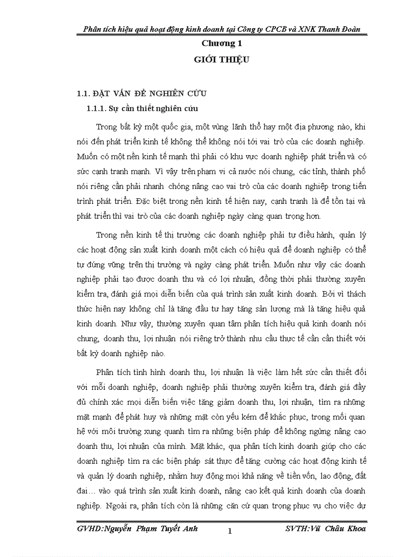 image for page Phân tích hiệu quả hoạt động kinh doanh tại Công ty CPCB và XNK Thanh Đoàn