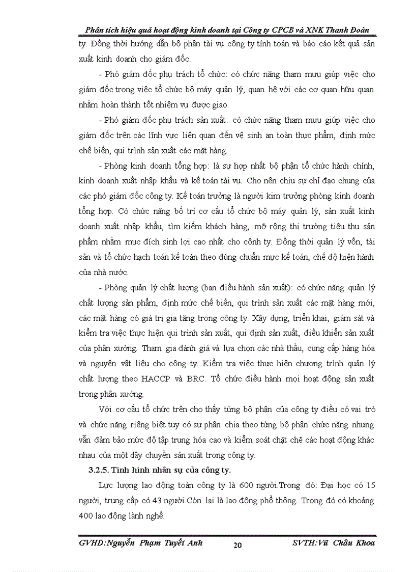 image for page Phân tích hiệu quả hoạt động kinh doanh tại Công ty CPCB và XNK Thanh Đoàn