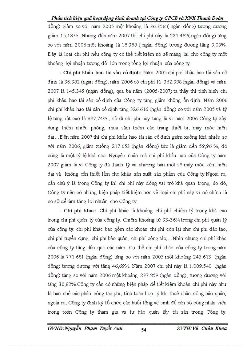 image for page Phân tích hiệu quả hoạt động kinh doanh tại Công ty CPCB và XNK Thanh Đoàn