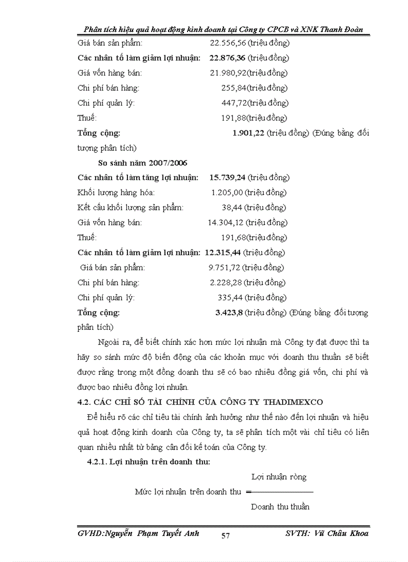 image for page Phân tích hiệu quả hoạt động kinh doanh tại Công ty CPCB và XNK Thanh Đoàn