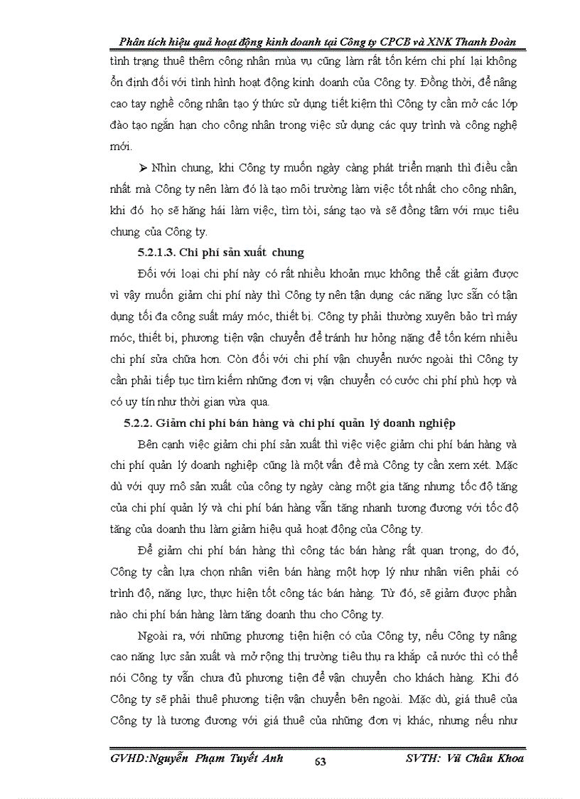 image for page Phân tích hiệu quả hoạt động kinh doanh tại Công ty CPCB và XNK Thanh Đoàn