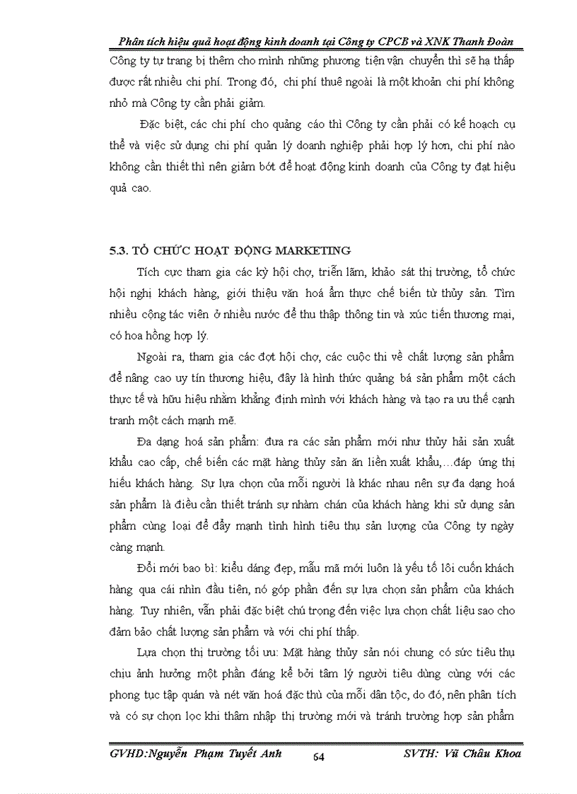image for page Phân tích hiệu quả hoạt động kinh doanh tại Công ty CPCB và XNK Thanh Đoàn