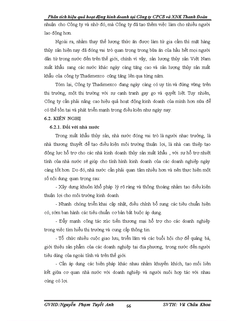 image for page Phân tích hiệu quả hoạt động kinh doanh tại Công ty CPCB và XNK Thanh Đoàn