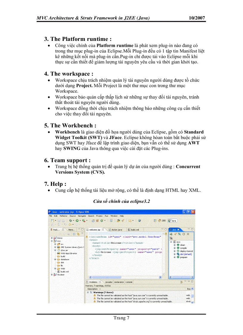 image for page MVC Architecture Struts Framework in J2EE Java