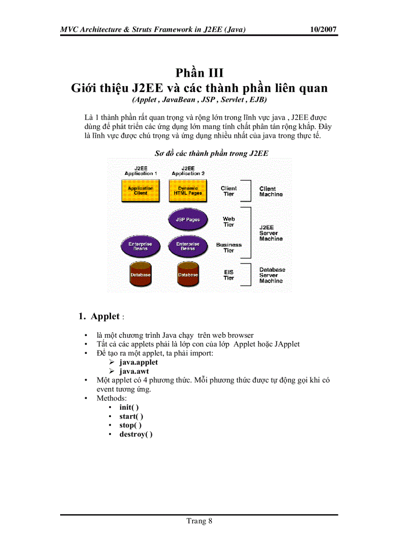 image for page MVC Architecture Struts Framework in J2EE Java