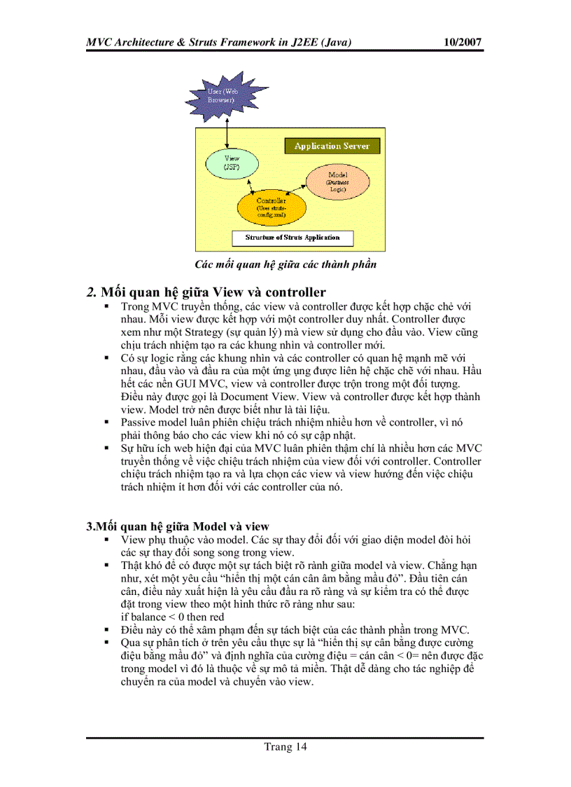 image for page MVC Architecture Struts Framework in J2EE Java