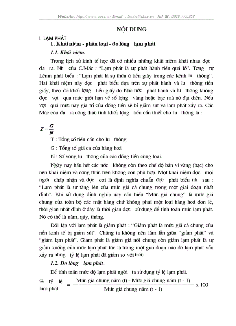 image for page Lạm phát thất nghiệp và mối quan hệ giữa lạm phát thất nghiệp với tăng trưởng kinh tế